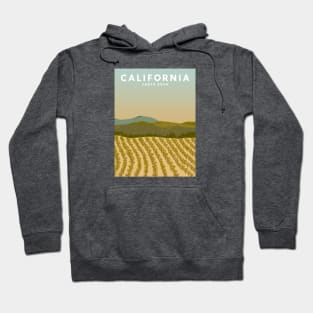 Santa Rosa, California Travel Poster Hoodie